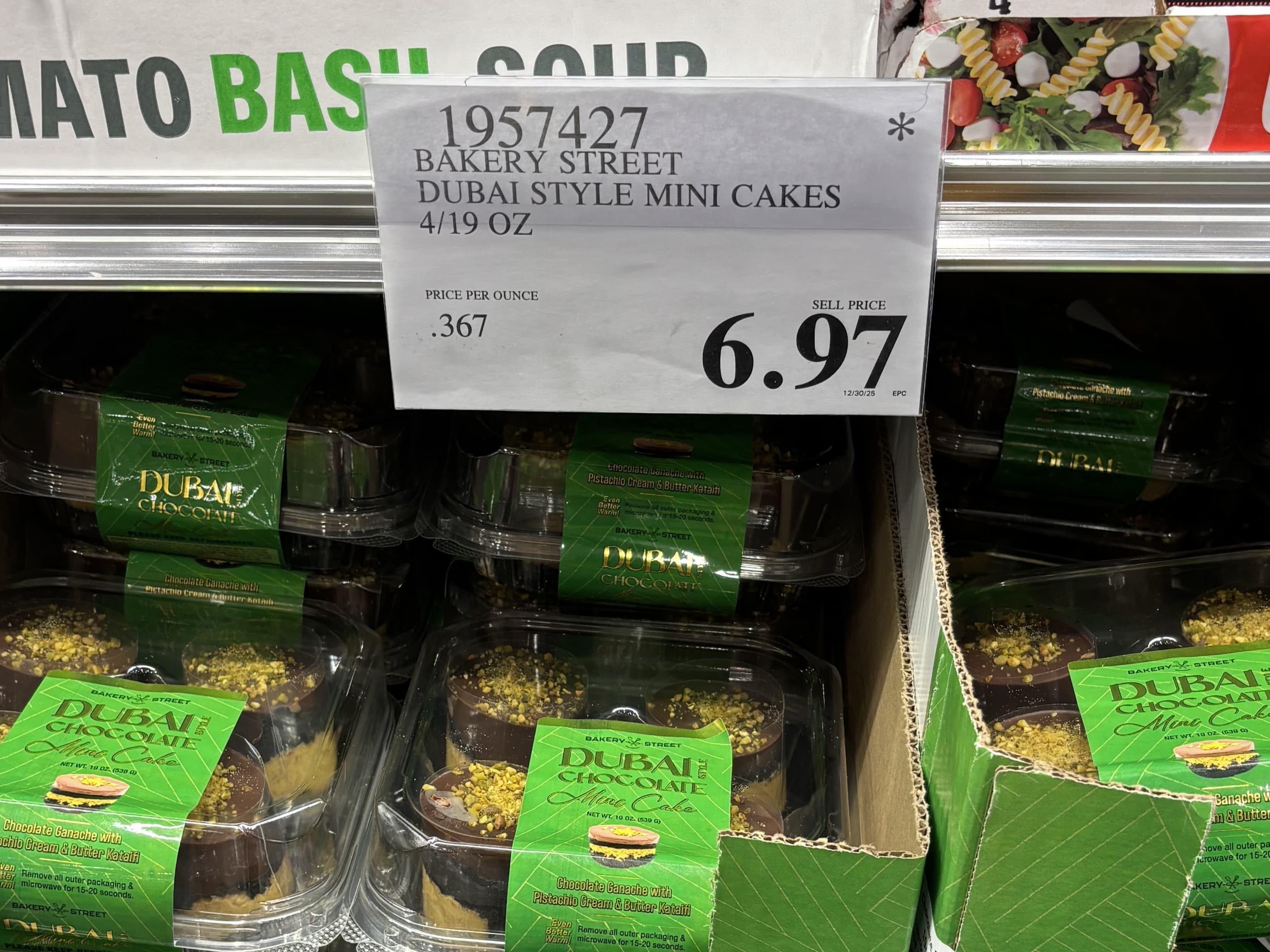 Costco .97 clearance price tag on an item showing warehouse-specific markdown and clearance signal